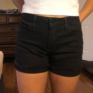 Just Black black shorts